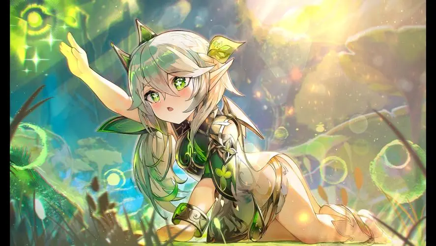 游戏原画小女孩头像动漫